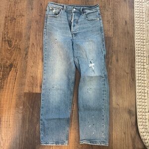 GAP cheeky straight high rise